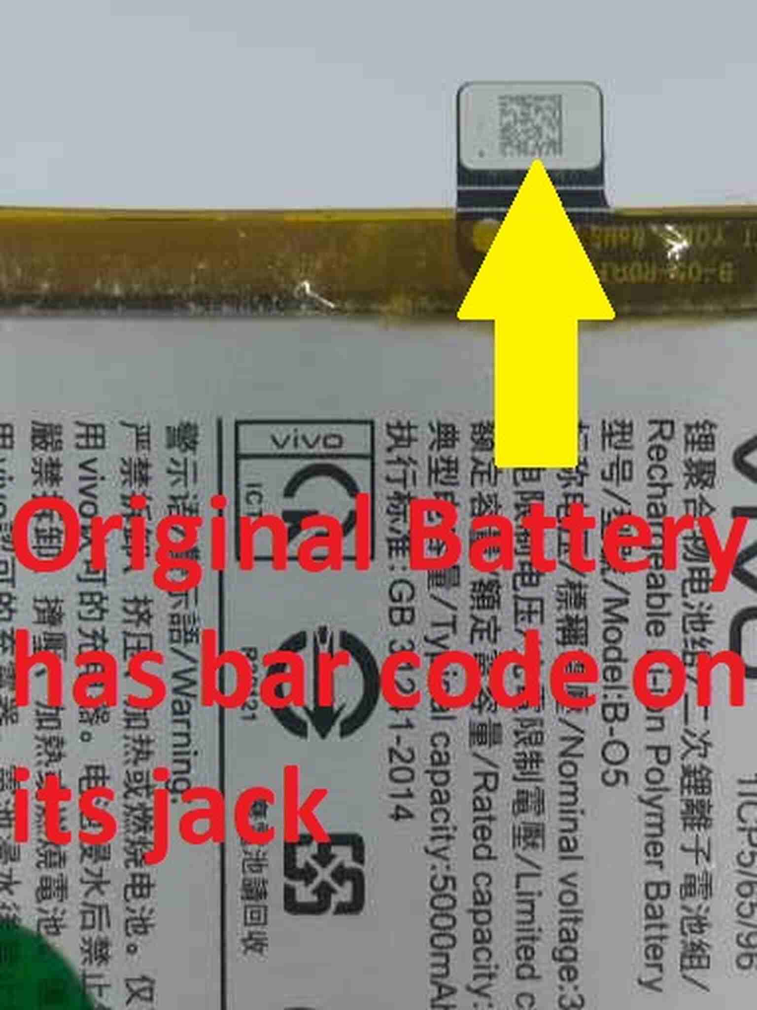 Vivo Y20 Battery Original Replacement Price in Pakistan - Image 4