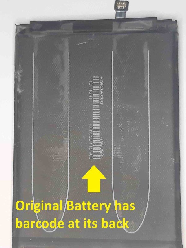 100% Original Redmi Note 9 Battery Replacement BN54 - Image 4